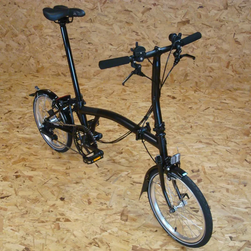 Brompton Bicycles Black Edition S6L All Black Folding Bike - Avon