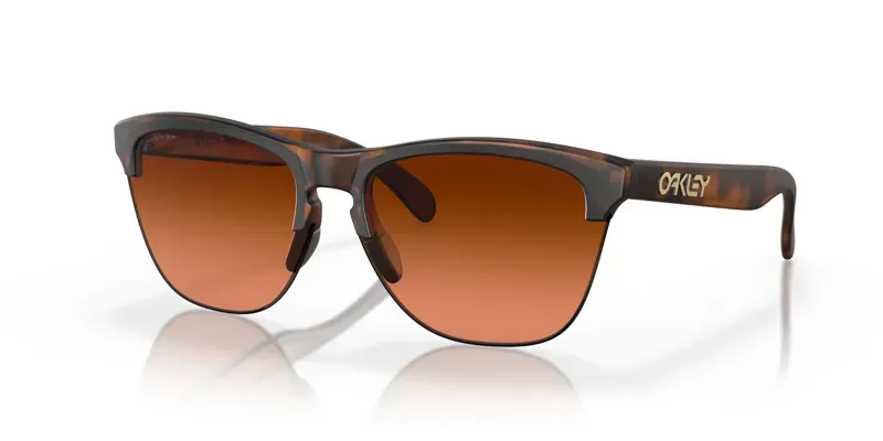 Oakley Frogskins Lite OO-9374-50 In Prizm Brown Gradient Lenses/Matte Brown Tortoise Frame