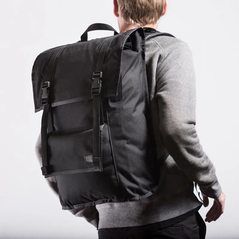Mission Workshop Fitzroy Backpack in Waxed Black-2