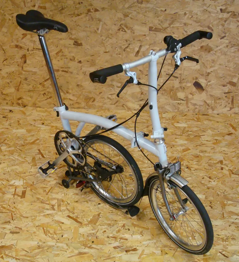 Brompton 2013 S2L-X Titanium Ex-Demo Folding Bicycle