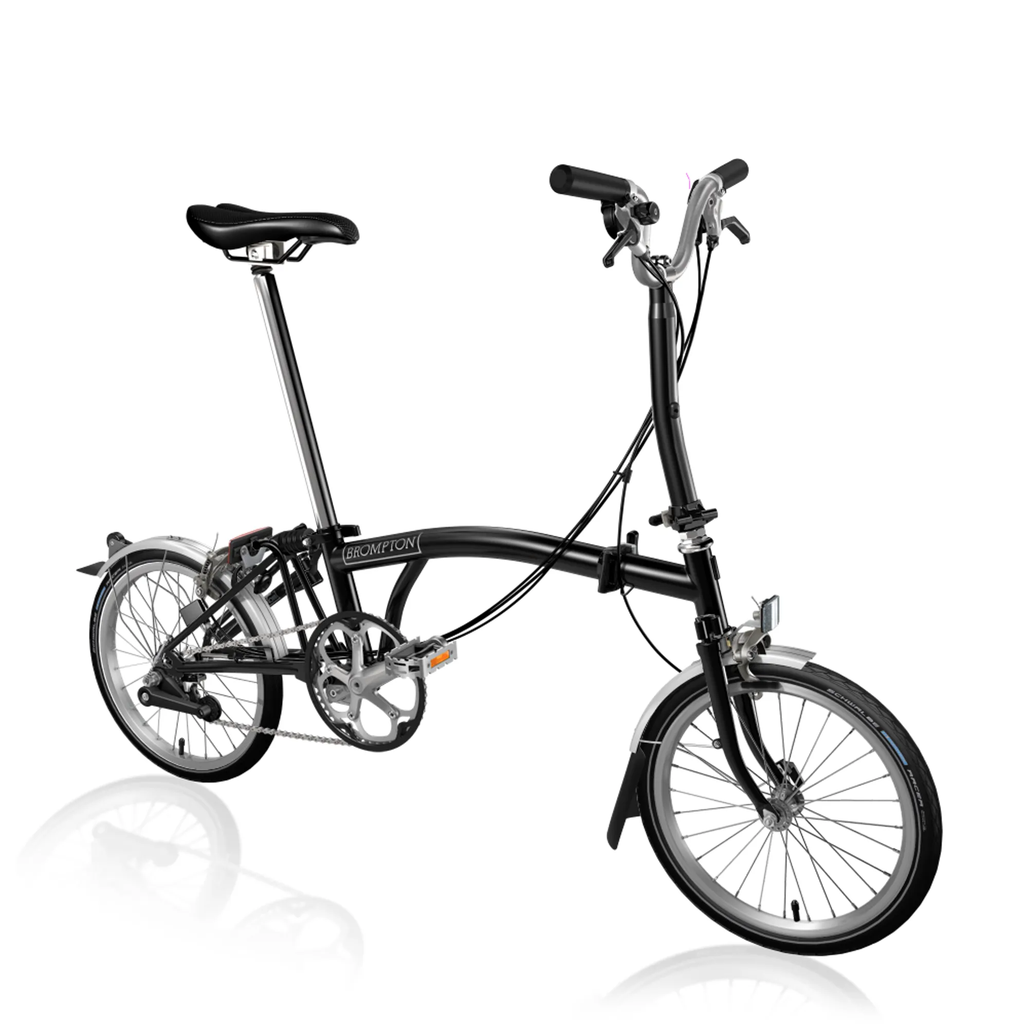 Handlebar Brompton S6l 2019 Brompton M6L 2019 Folding Bicycle