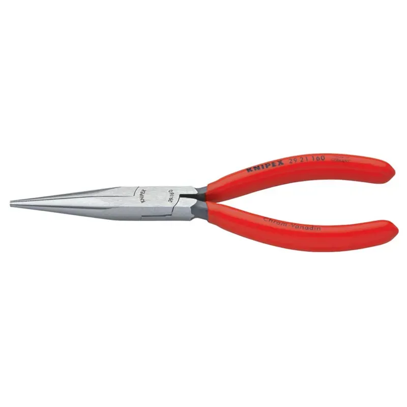 Knipex Long Nose Pliers No. 7 in Red/Silver