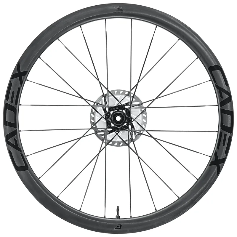 Cadex 42 Tubeless Disc Brake Rear Wheel in Black-1