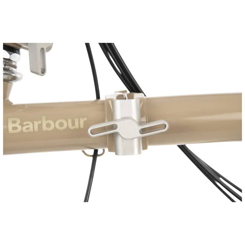 Barbour X Brompton Special Edition with Luggage-7