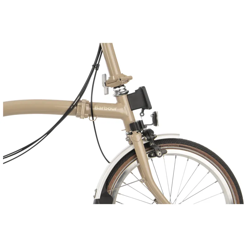 Barbour X Brompton Special Edition with Luggage-8