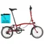 Brompton C-Line Explore High Bar 6 Speed H6R in House Red
