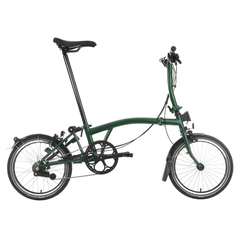 Brompton C-Line Explore Low Bar 6 Speed S6L in Racing Green