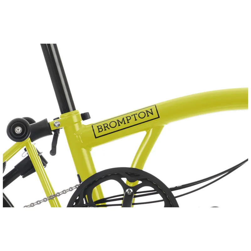 Brompton C-Line Explore Low Bar 6 Speed S6L in Yuzu Lime