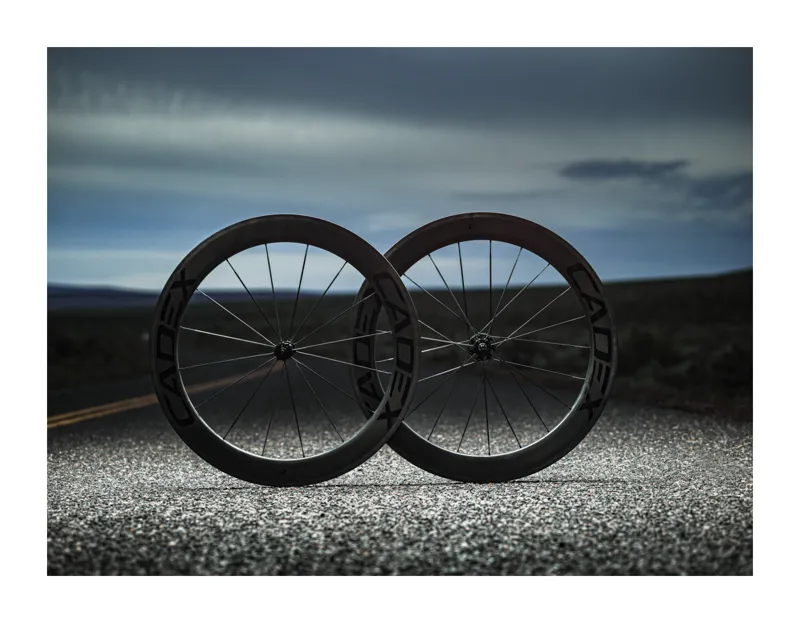 Cadex 65 Tubeless System Front Wheel in Black-2