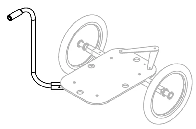 Carry Freedom Y-Frame Hand Cart Handle-1