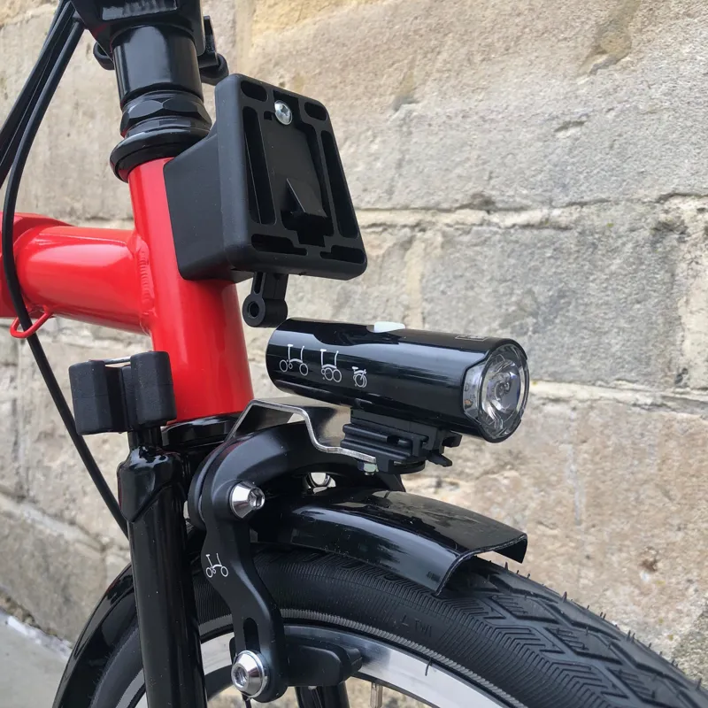 Brompton H6R Limited Black Edition in Rocket Red with Upgrades-3