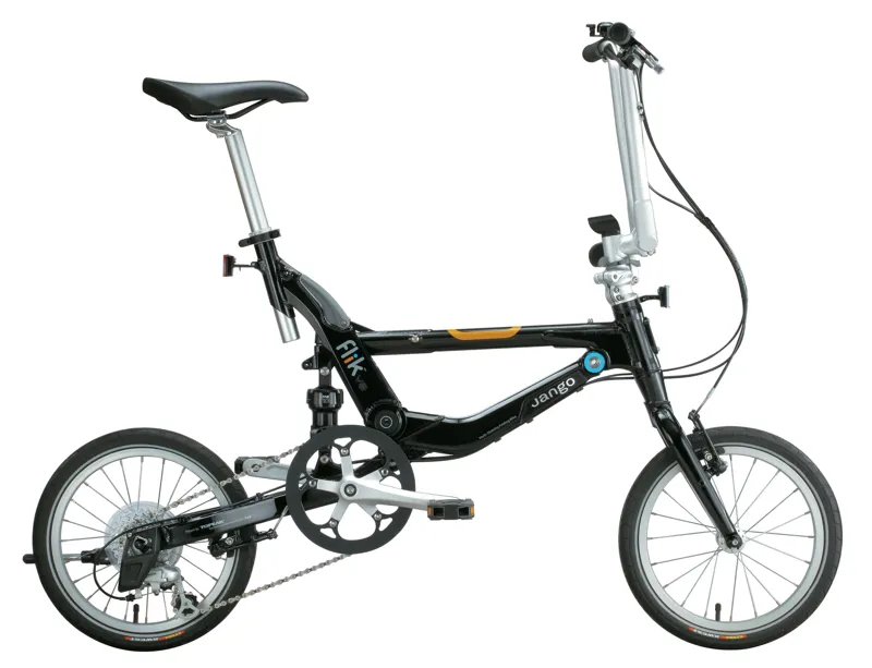 Jango Flik V8 Black Folding Bike