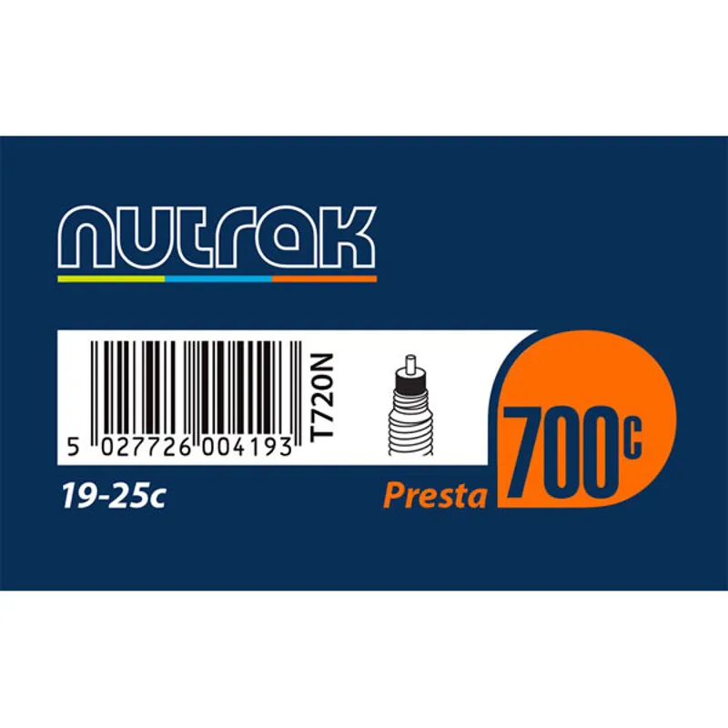 Nutrak 700 x 18 - 23c Presta Inner Tube