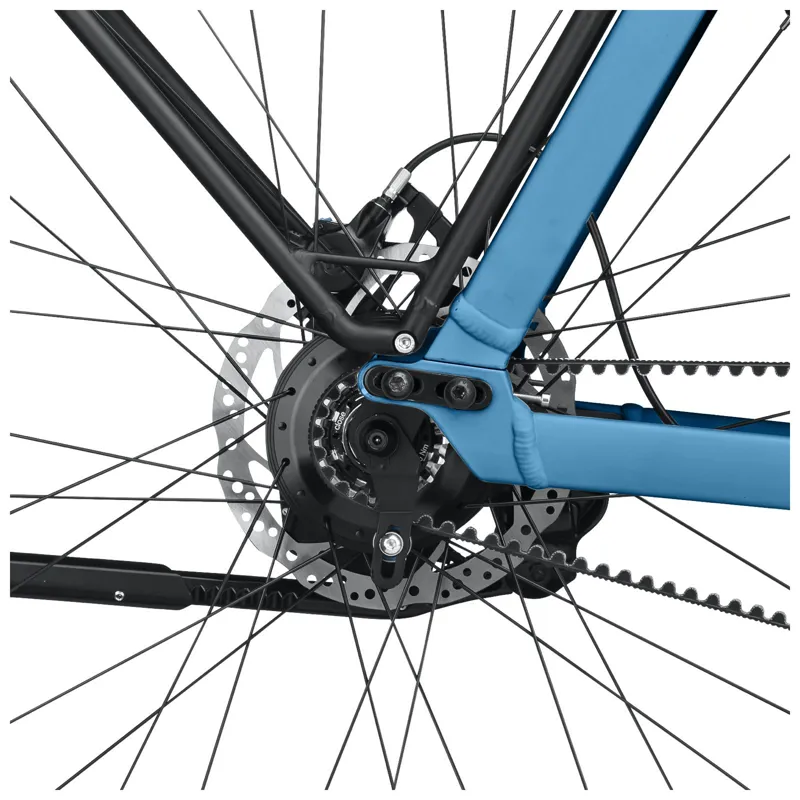 Riese und Muller Charger3 GT Rohloff E-14 Blue with Upgrades-4