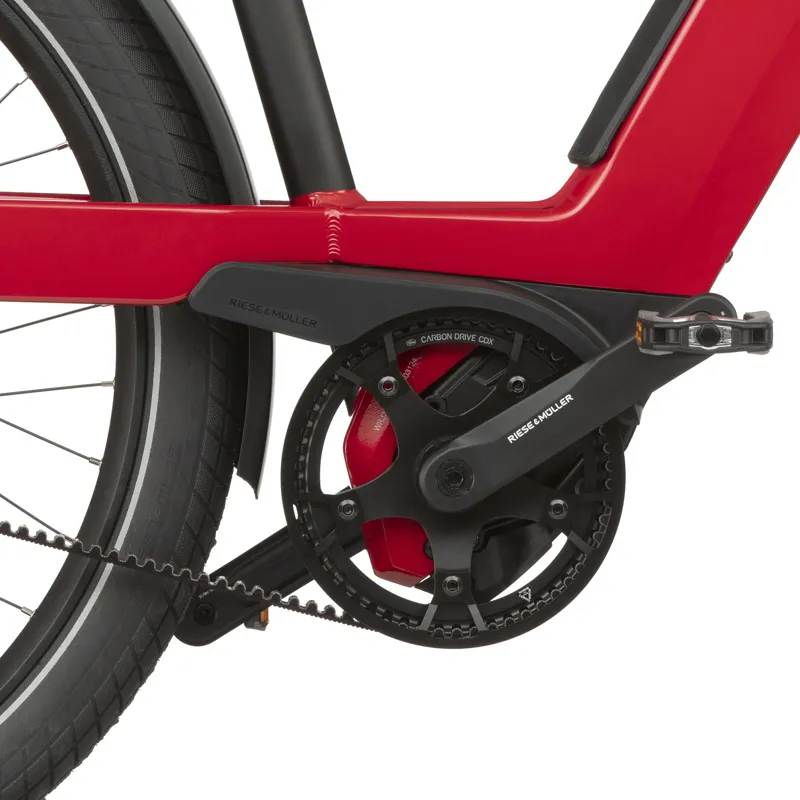 Riese und Muller Nevo3 GT Vario Red with Upgrades and 625Wh Battery-4