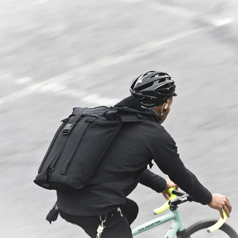 Mission Workshop R2 20 LTR Field Pack in Black Waxed Canvas-3