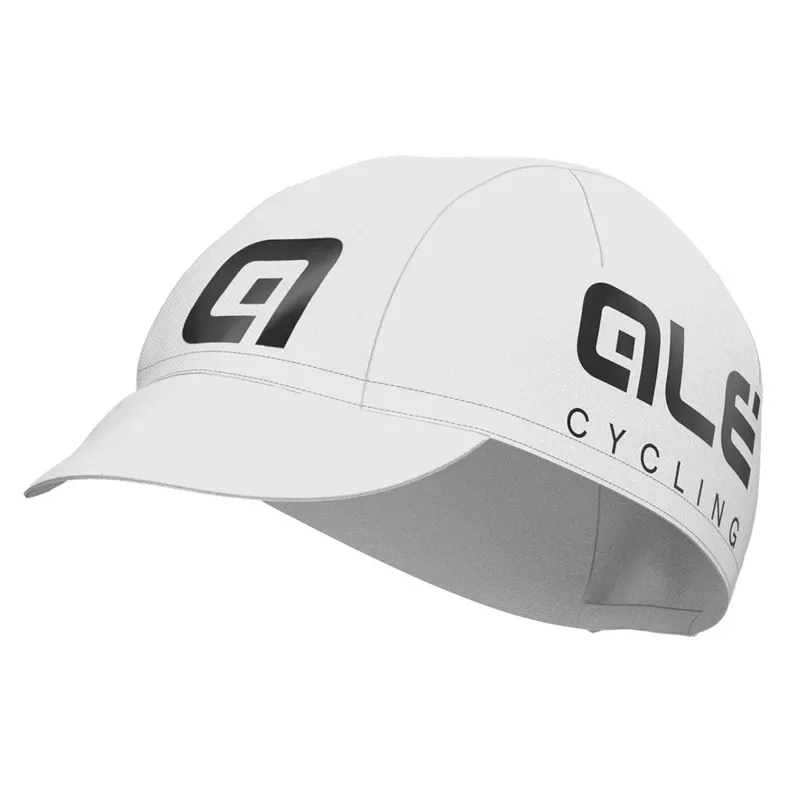 ALE Cotton Summer Cyling Cap in White-Black