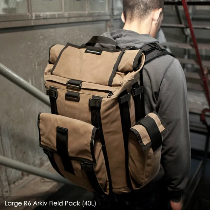 Misssion Workshop ARKIV MSWS R6 - 40L Waxed Brown backpack