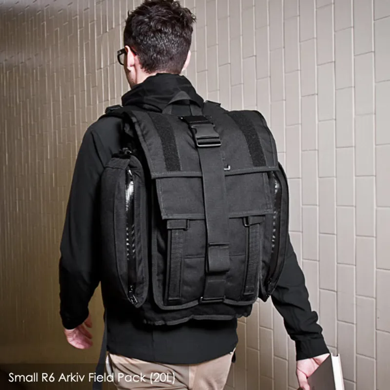 Mission Worshop R6 - 20L Waxed Brown Field Pack-10