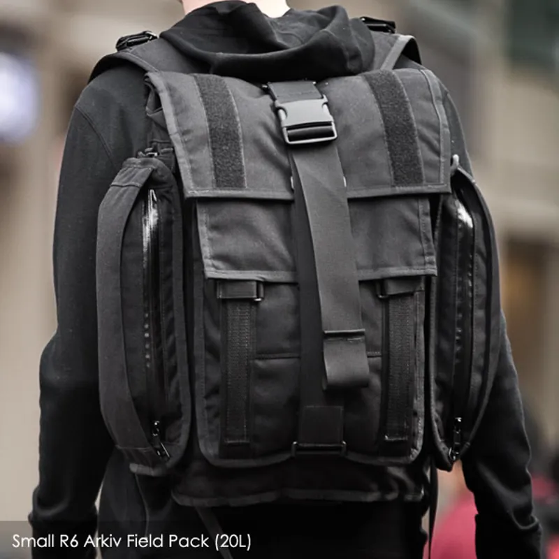 Mission Worshop R6 - 20L Waxed Brown Field Pack-12