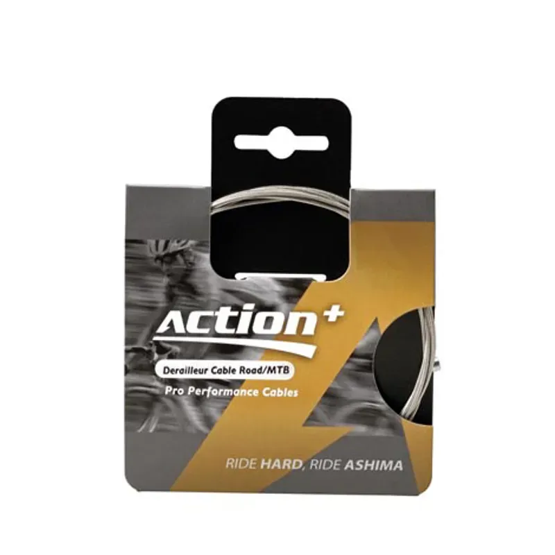 Ashima Action Plus Shimano MTB/Road Derailleur Cable in Steel