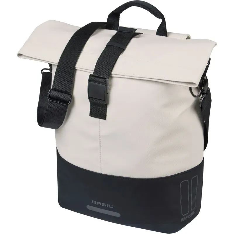 Basil Cove 14-16 litre MIK Hook Shopper in Off-White/Black