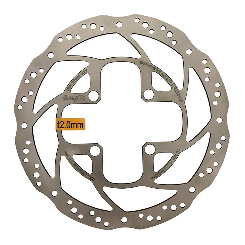 Rohloff Disc Brake Rotor in Silver