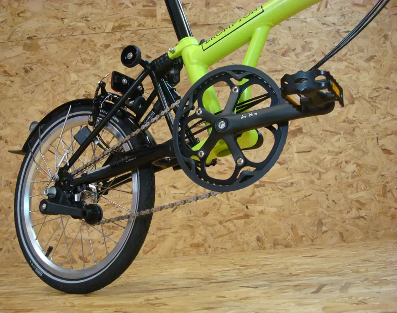 Brompton Black Edition S6L Lime Green-2
