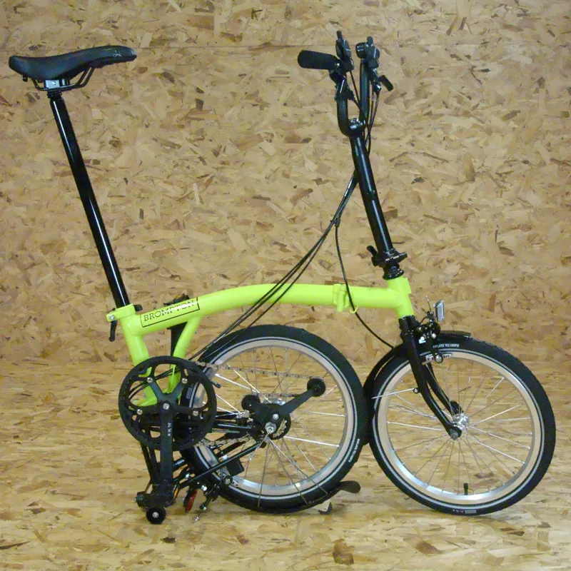 brompton m6l lime green