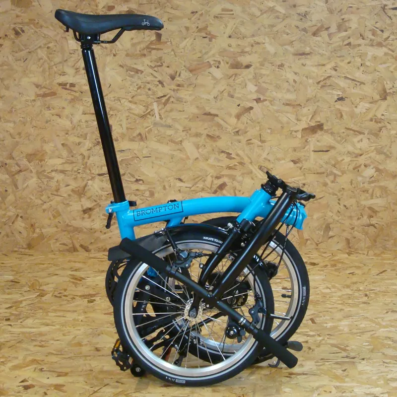 □Brompton S2L CHPT3 カスタム Lagoon-Blue□ □Brompton S2L CHPT3