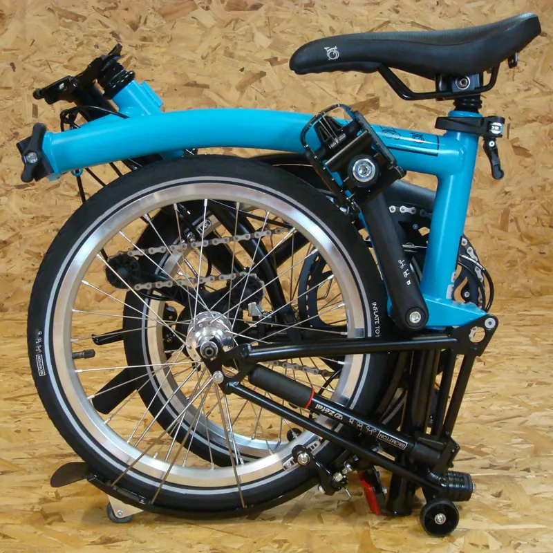 □Brompton S2L CHPT3 カスタム Lagoon-Blue□ □Brompton S2L CHPT3