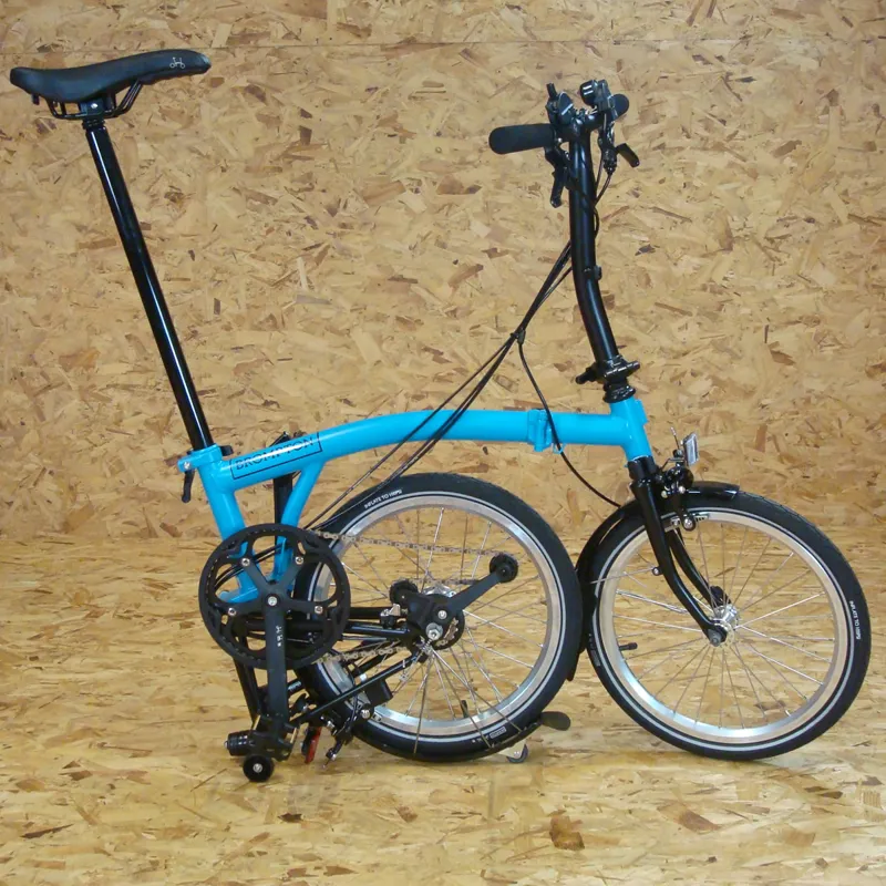 Brompton Black Edition S6L Lagoon Blue-7