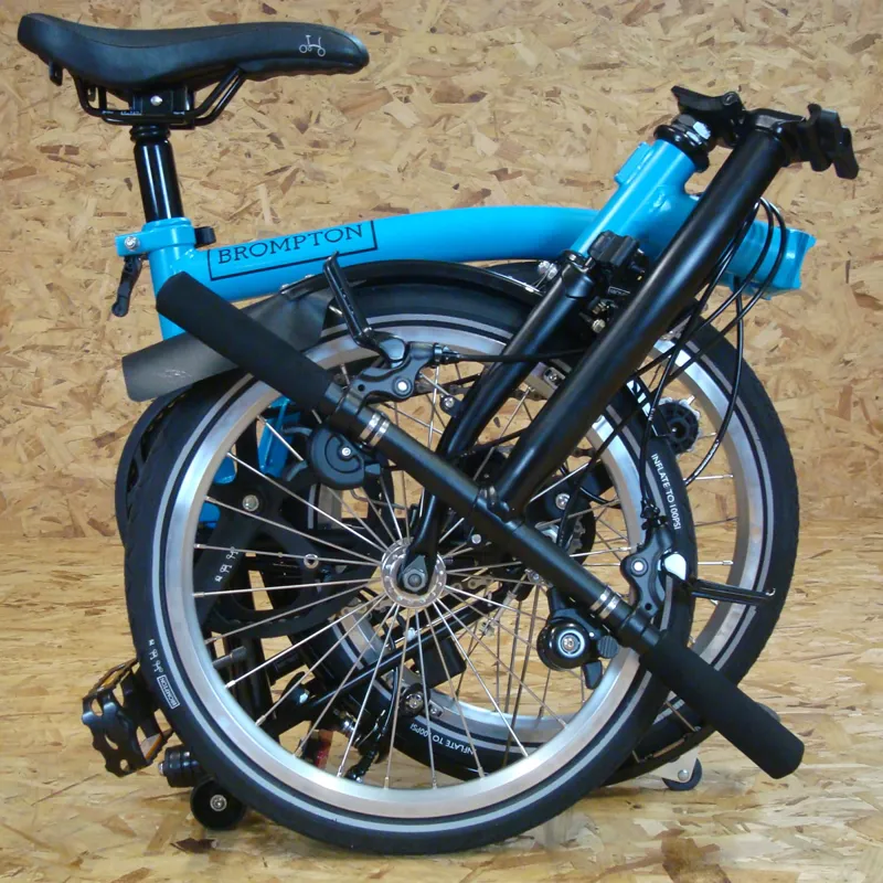 Brompton Black Edition S6L Lagoon Blue-9