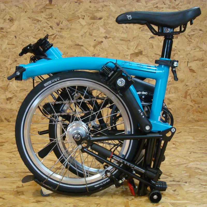 Brompton Black Edition S6L Lagoon Blue-12