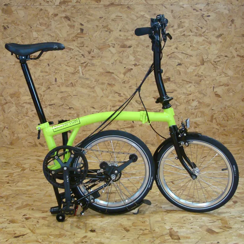 Brompton Black Edition S6L Lime Green-7