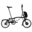Brompton 4 Speed  Electric Folding Bike Mid Bar M4L in Black