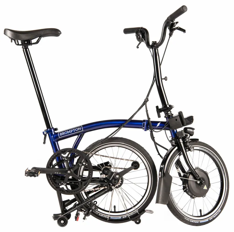 Brompton Electric M6L Bolt Blue Lacquer-4