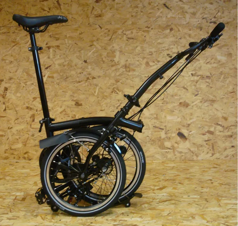 Brompton Special Black Edition 2 H6L Folding Bike in All Black
