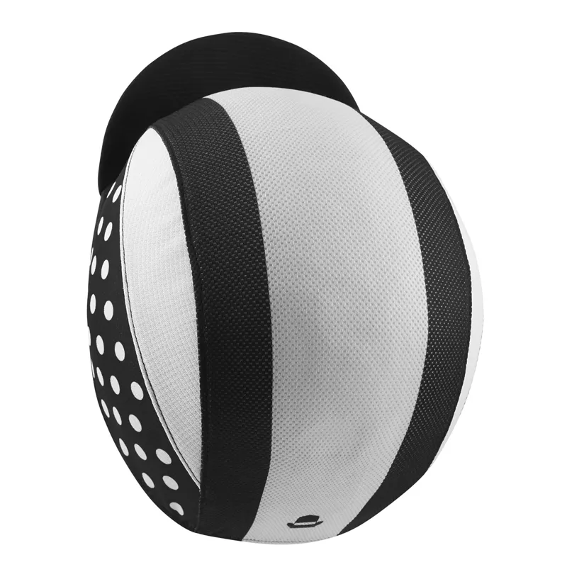 Chapeau Lightweight Cap Polka Dot Black/White-1