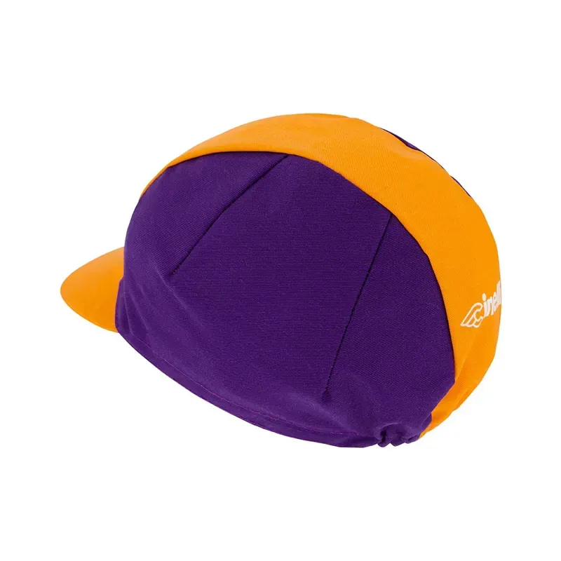 Cinelli Winged Logo Cycling Cap in Orange-1