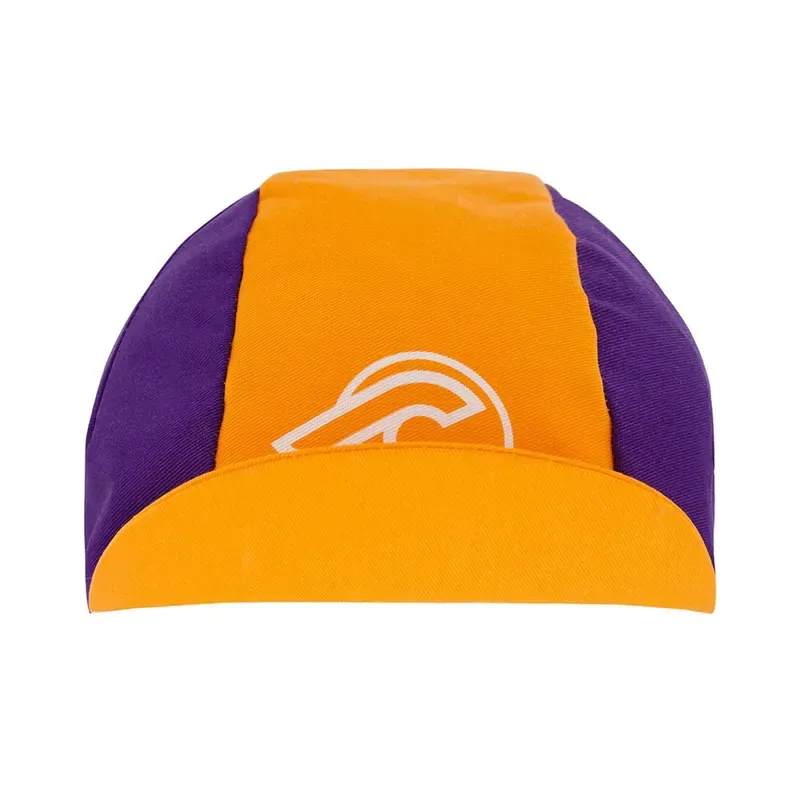 Cinelli Winged Logo Cycling Cap in Orange-2