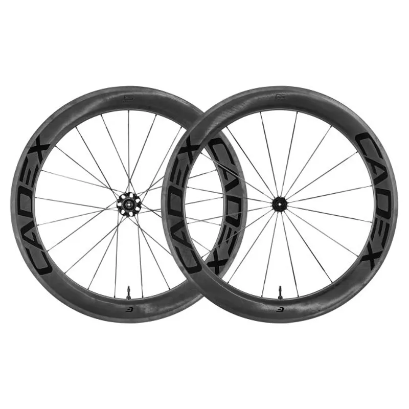 Cadex 65 Tubeless System Front Wheel in Black-1
