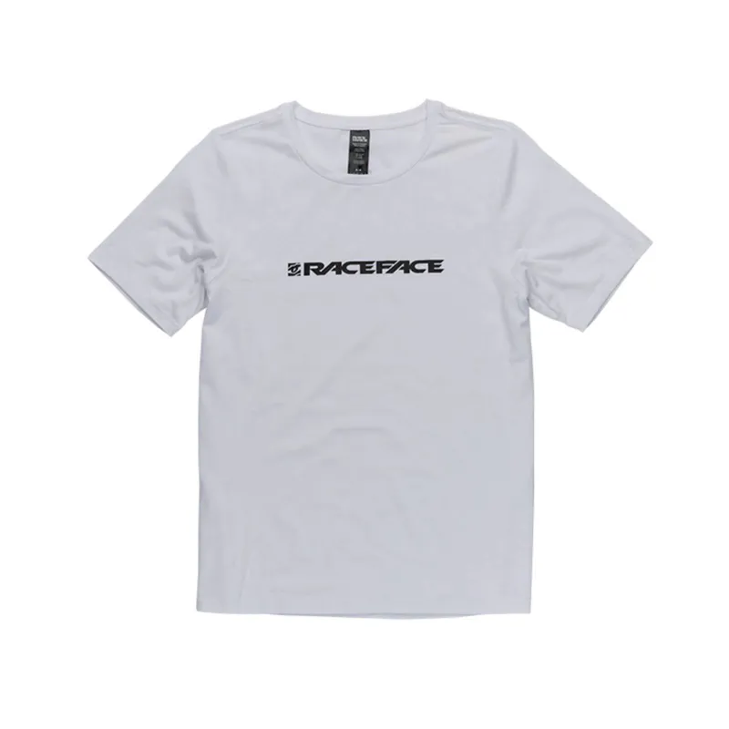 Race Face Classic Logo T-Shirt in White