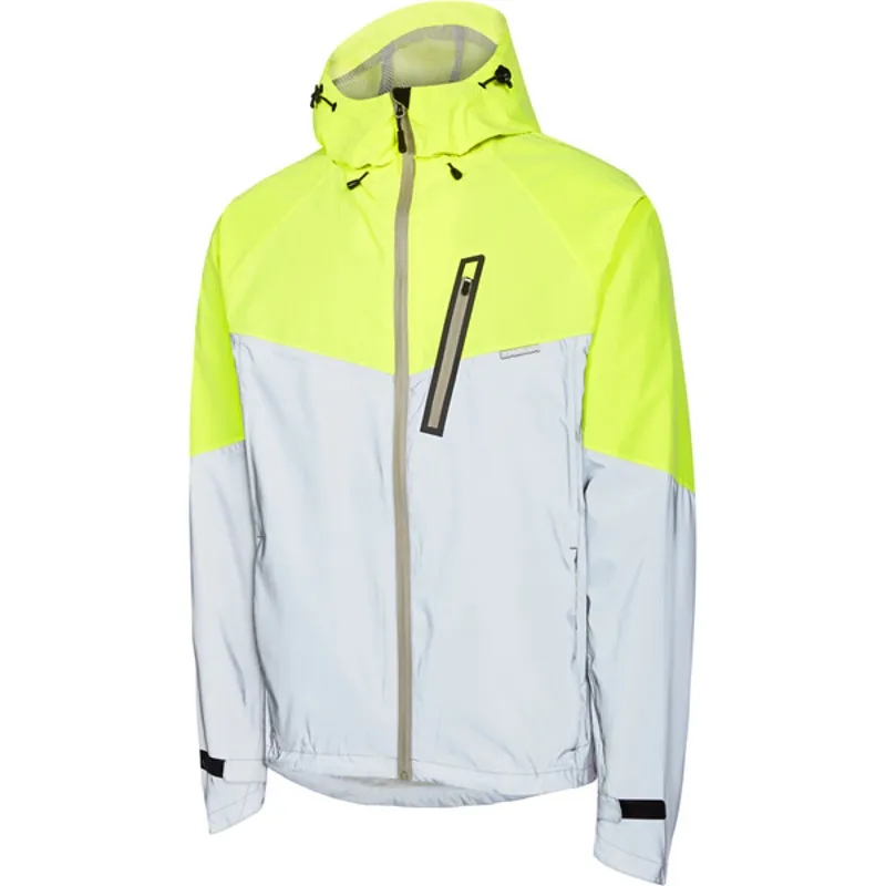 Madison Stellar Reflective Mens Jacket in Yellow