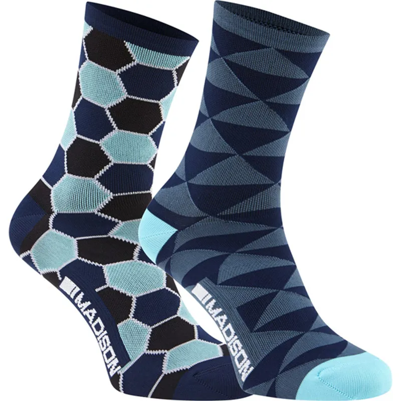 Madison Sportive Long Small 36-39 Socks In Blue