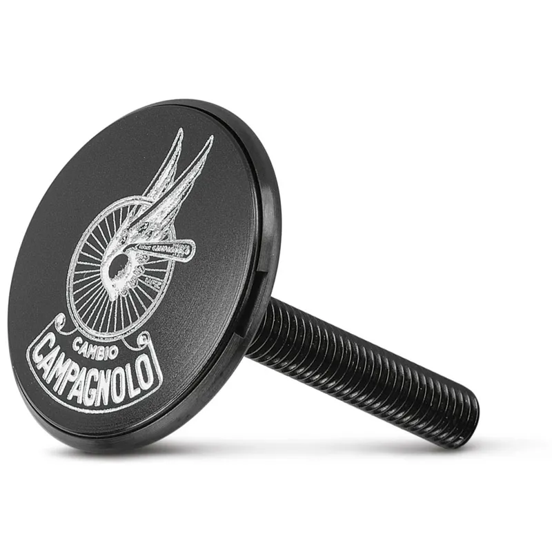 Campagnolo Winged Wheel Top Cap in Black
