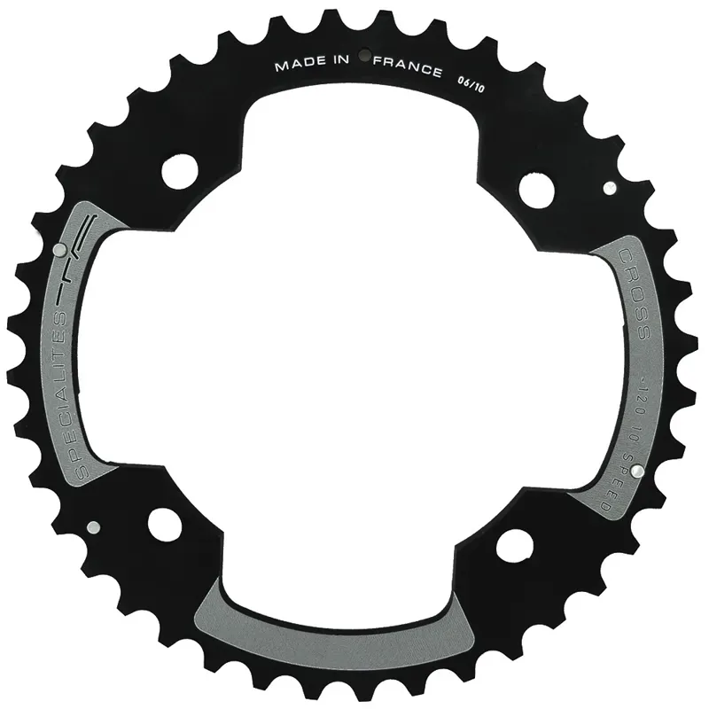 T.A.Specialites Cross Chainring 120bcd for 10/11 Speed  4 Bolt