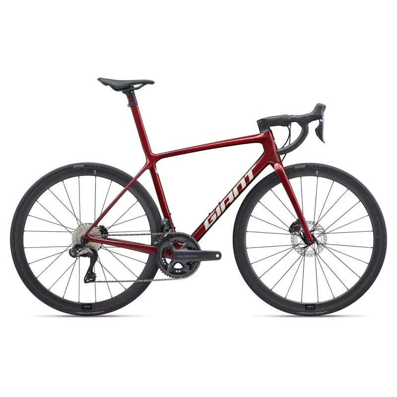Giant TCR Advanced SL Disc 1 Performance Road Bikes in Sangria