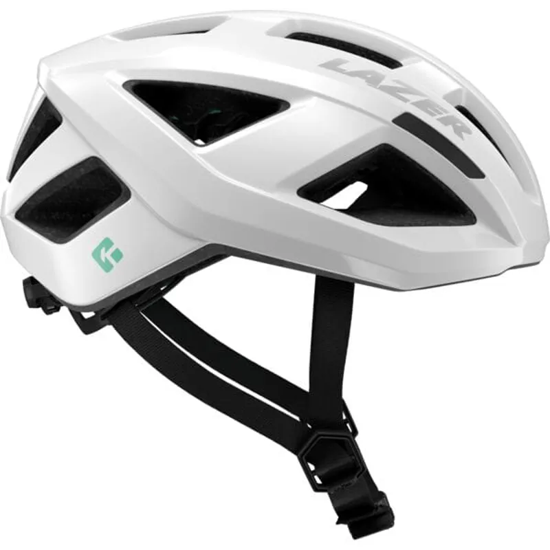 Lazer Tonic Helmet with KinetiCore crash protection in White
