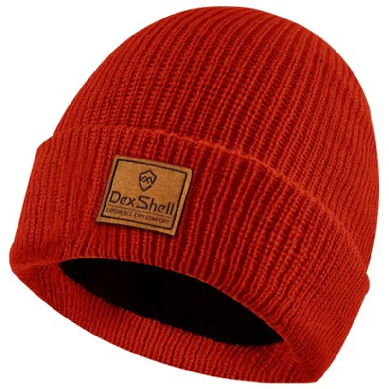 Dexshell Watch Waterproof Beanie in Red